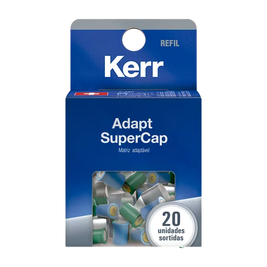 Adaptador Para Matriz Supercap Transparente 10 Unidades - Kerr