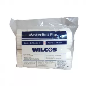 Algodão Rolete Master Roll 500un N°2 - Wilcos