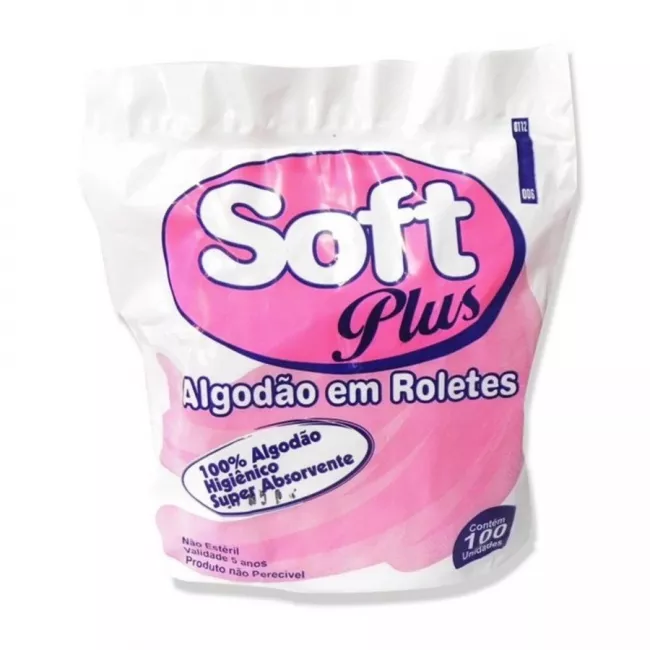 Algodão Rolete Soft Plus - Soft Plus