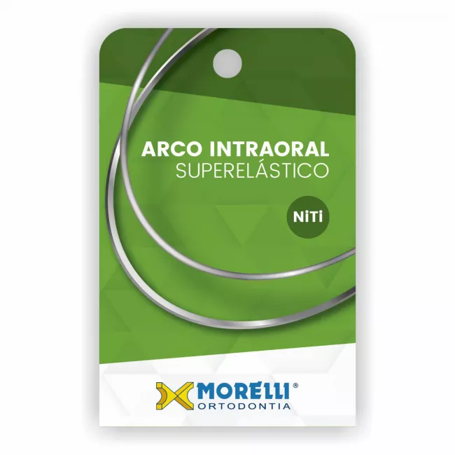 Arco Intraoral Curva Reversa Spee Super Elástico M Niti Redondo 0.45mm .018 5070.024 - Morelli