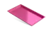 Bandeja Plástica Média Rosa Fluorescente Autoclavável - Indusbello