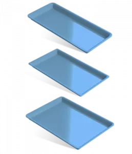 Bandeja Plástica P Azul - Indusbello