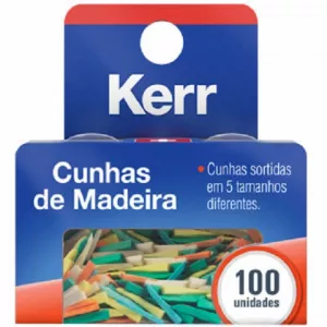 Cunha De Madeira Colorida Sortidas - Kerr