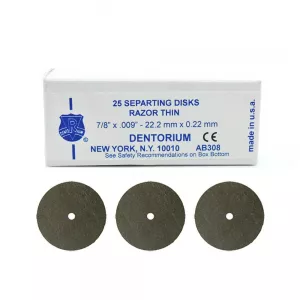 Disco Carborundum Dentorium 308 Extra fino 25un - Labordental