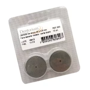 Disco Carborundum Dentorium Cinza 10un - Labordental