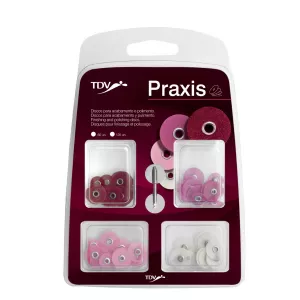 Disco De Lixa Praxis Kit 120un Ref:3001 - Tdv