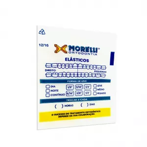Embalagem Para Elástico Ortodôntico - 50un 8005001 - Morelli