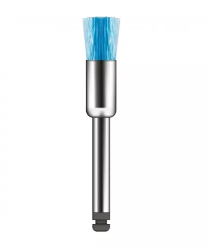 Escova Robinson Color -brush Azul - Semi -rígida - Pincel - American Burrs