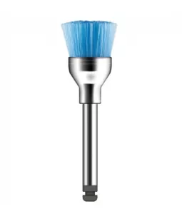 Escova Robinson Color -brush Azul - Semi -rígida - Taça - American Burrs