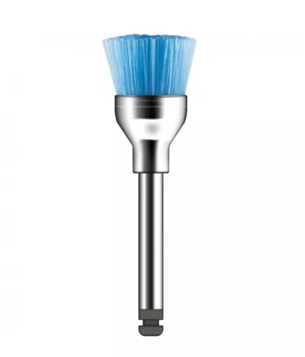 Escova Robinson Color -brush Azul - Semi -rígida - Taça - American Burrs