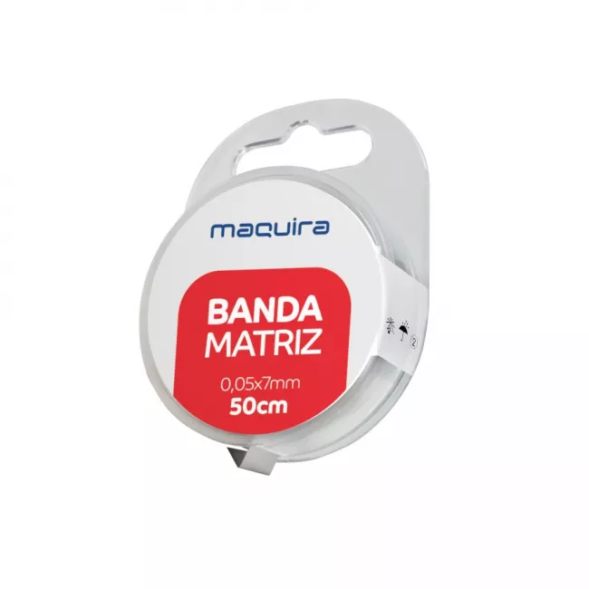 Fita Banda Matriz Metálica 7mm - Maquira