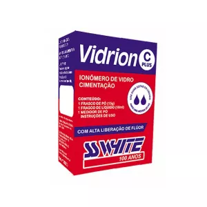 Ionômero Químico Vidrion Plus Para Cimentação Kit - Sswhite