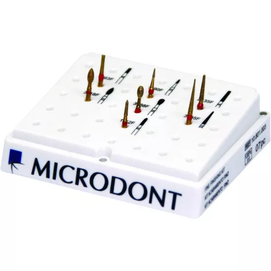 Kit Acabamento Grana Ultra Fina Com 7 - Microdont