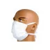 Máscara Descartável Tripla Com Clipe Nasal Com Cordão Branca - Protdesc