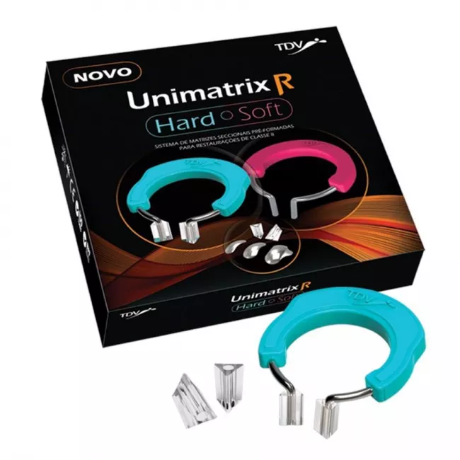 Matriz Unimatrix R Kit 25 1 Grampo Ref 4122r - Tdv