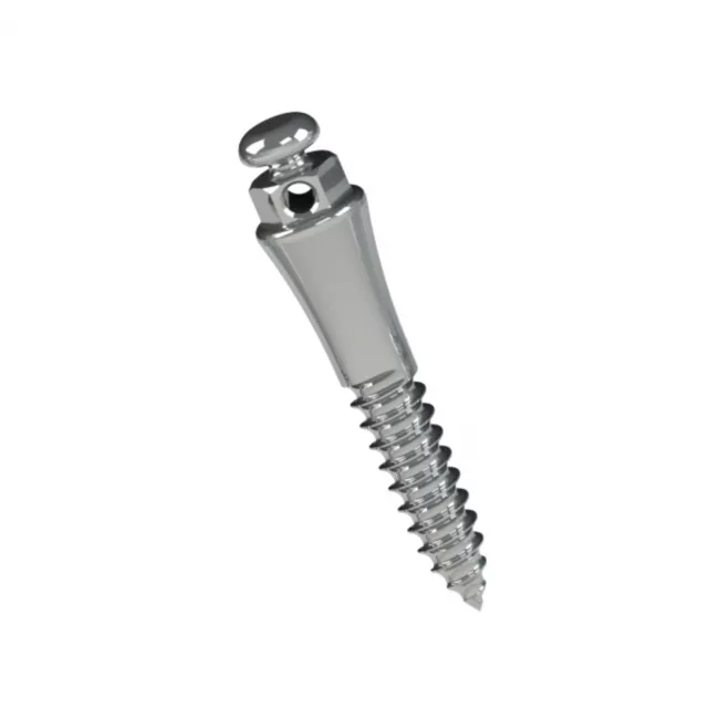 Mini Parafuso Ortodôntico Extrarradicular de Aço compr.: 5mm - Transm.: 4mm - 2mm 3710405 - Morelli