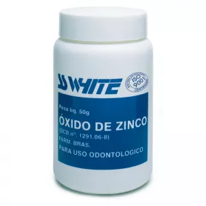 Óxido De Zinco 50g - Sswhite