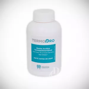 Resina Acrílica Termopolimerizável Termopro 450g Rosa M - Protetic