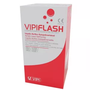 Resina Acrílico Autopolimerizável Vipi Flash 1 Litro - Vipi