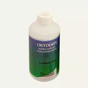 Resina Acrílico Ortoden Incolor 80g - Dencril