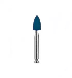 Torpedo Silicone Resina Amálgama Azul Fino - Microdont